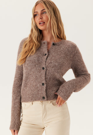 Vmnovah Ls O-neck Button Cardi