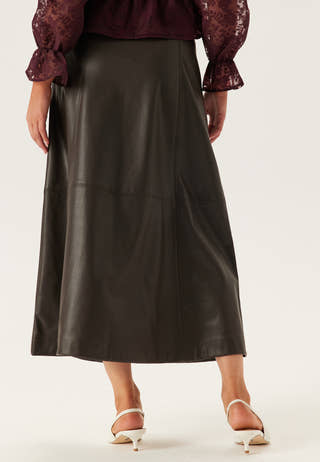 Vmolive Hw Coated Ankle Skirt