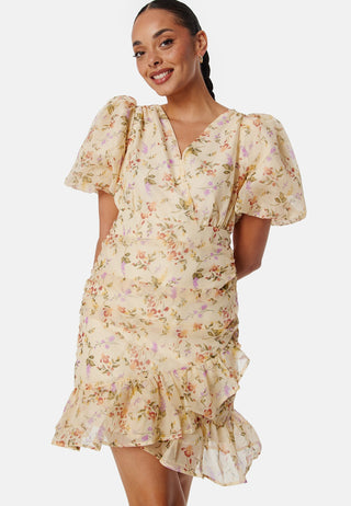 Vmphoebe 2/4 V-Neck short dress