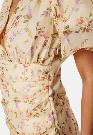 Vmphoebe 2/4 V-Neck short dress