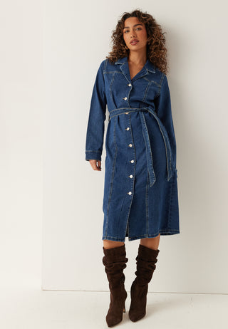 Vmtelly Ls 7/8 DNM DRESS