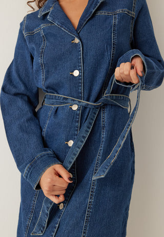 Vmtelly Ls 7/8 DNM DRESS