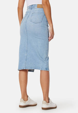 Vmveri High Rise calf denim skirt