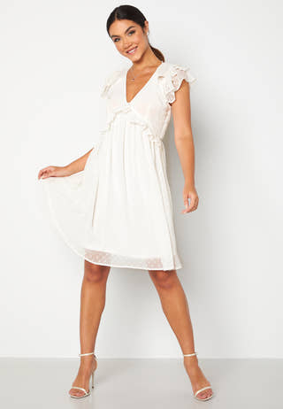 Armina V-Neck S/S Short Dress