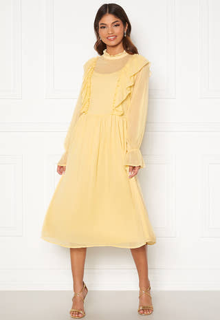 Ashlynn Highneck L/S Dress