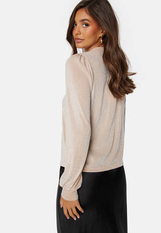 Augustina L/S Glitter Top