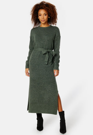 Cilia L/S Long Knit Dress