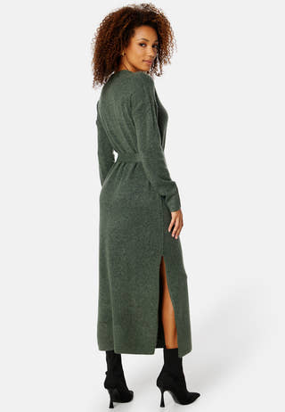 Cilia L/S Long Knit Dress