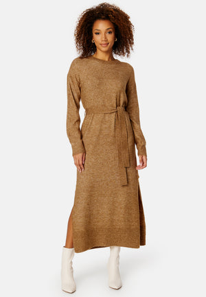 Cilia L/S Long Knit Dress