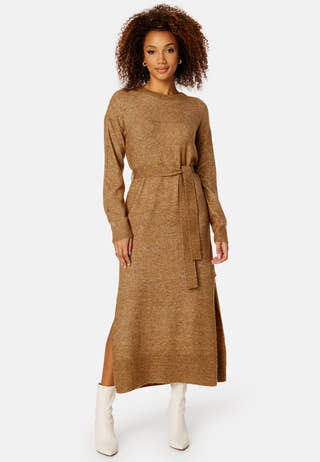 Cilia L/S Long Knit Dress