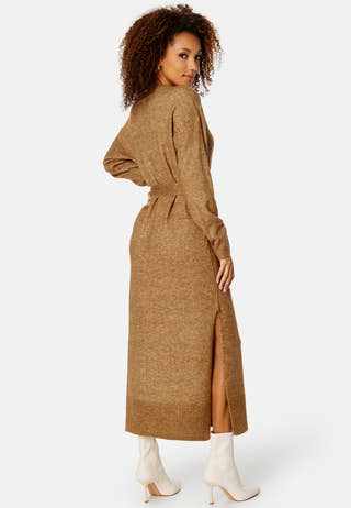 Cilia L/S Long Knit Dress