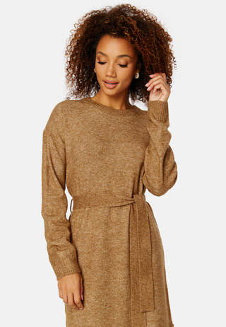 Cilia L/S Long Knit Dress