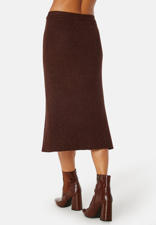 Vicomfy A-Line Knit Skirt