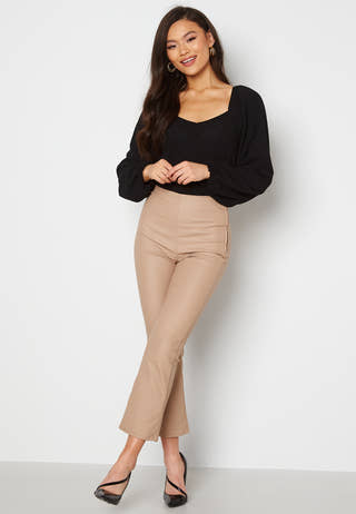 Cotin Square Neck L/S Top