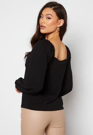 Cotin Square Neck L/S Top