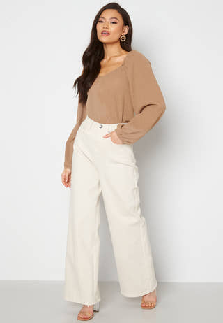 Cotin Square Neck L/S Top