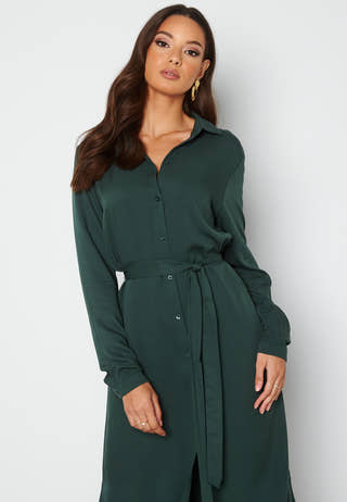 Dania Belt L/S Shirt Dress