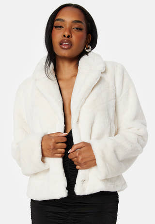 Ebba L/S New Faux Fur Jacket