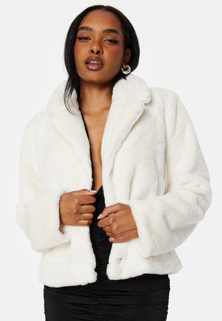 Ebba L/S New Faux Fur Jacket