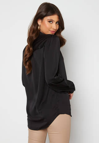 Ellette Satin L/S Shirt