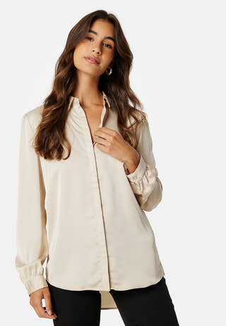 Ellette Satin L/S Shirt