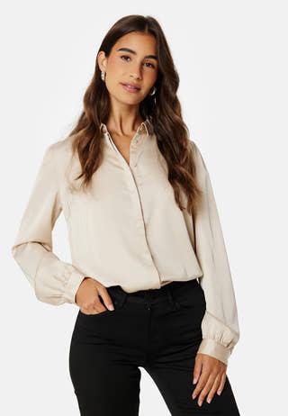 Ellette Satin L/S Shirt
