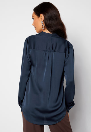 Ellette Satin L/S Shirt