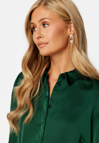 Ellette Satin L/S Shirt