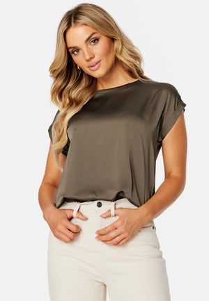 Viellette S/S Satin Top
