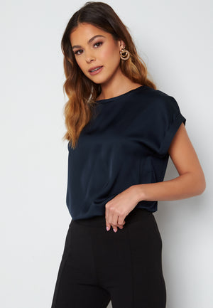 Viellette S/S Satin Top