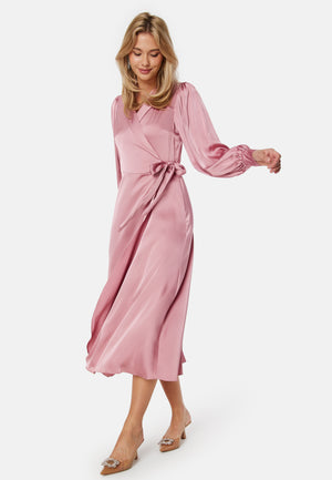 Vienna Ravenna L/S Ankle Wrap Dress
