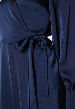 Vienna Ravenna L/S Ankle Wrap Dress