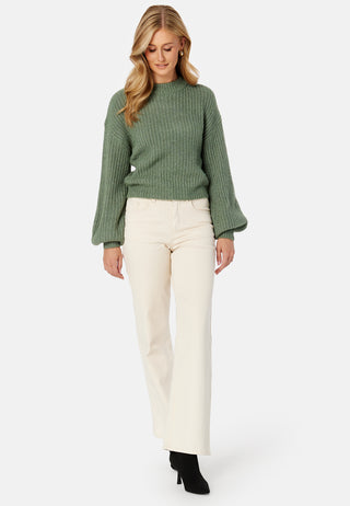 Felo L/S Cropped Knit Top