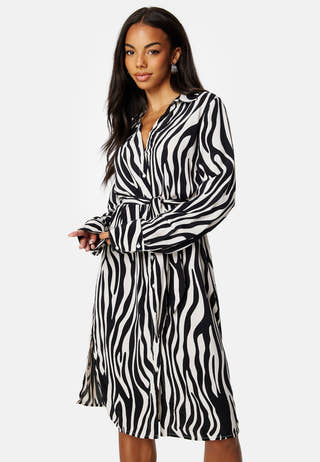 Fini L/S Midi Shirt Dress
