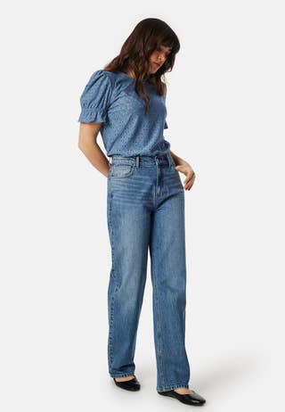 Vikawa S/S Flounce Top