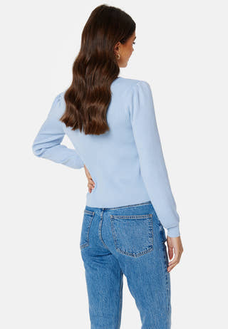 Lalana Rev L/S Knit Cardigan