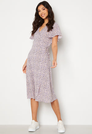 Lovie S/S Wrap Midi Dress