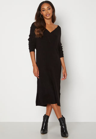 Madelia V-Neck L/S Knit Dress