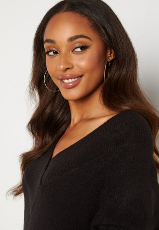 Madelia V-Neck L/S Knit Dress