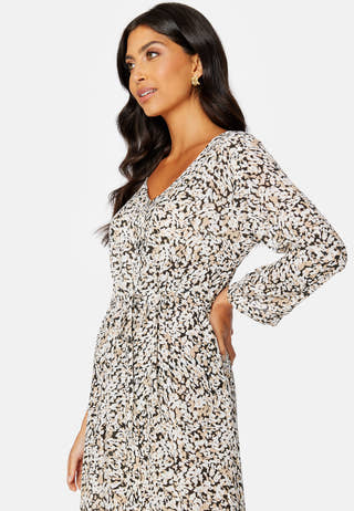Marina V-Neck 3/4 Ancle Dress