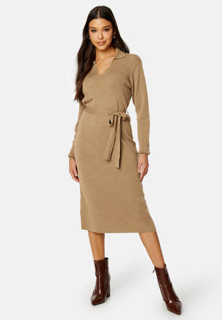 Marla Collar L/S Knit Dress