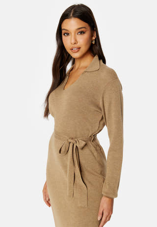 Marla Collar L/S Knit Dress