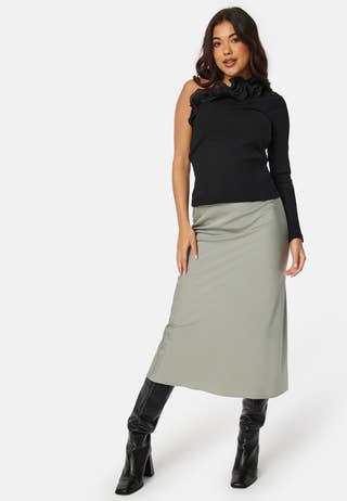 Mia One Shoulder Flounce Top