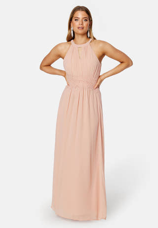Milina Halterneck Maxi Dress