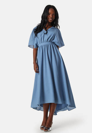 Mirage 2/4 V-Neck Ankle Dress