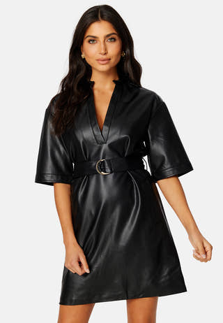 Odine 2/4 Sleeve Coated Dress