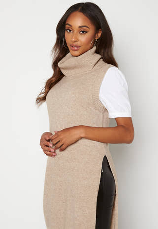 Ril Long S/L Knit Vest