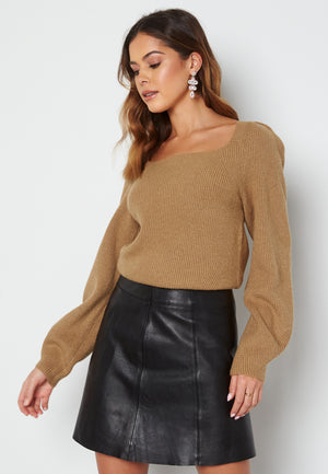 Ril L/S Detail Knit Top