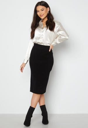 Ril Pencil HW Knit Skirt