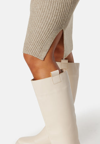 Ril Wrap L/S Knit Dress